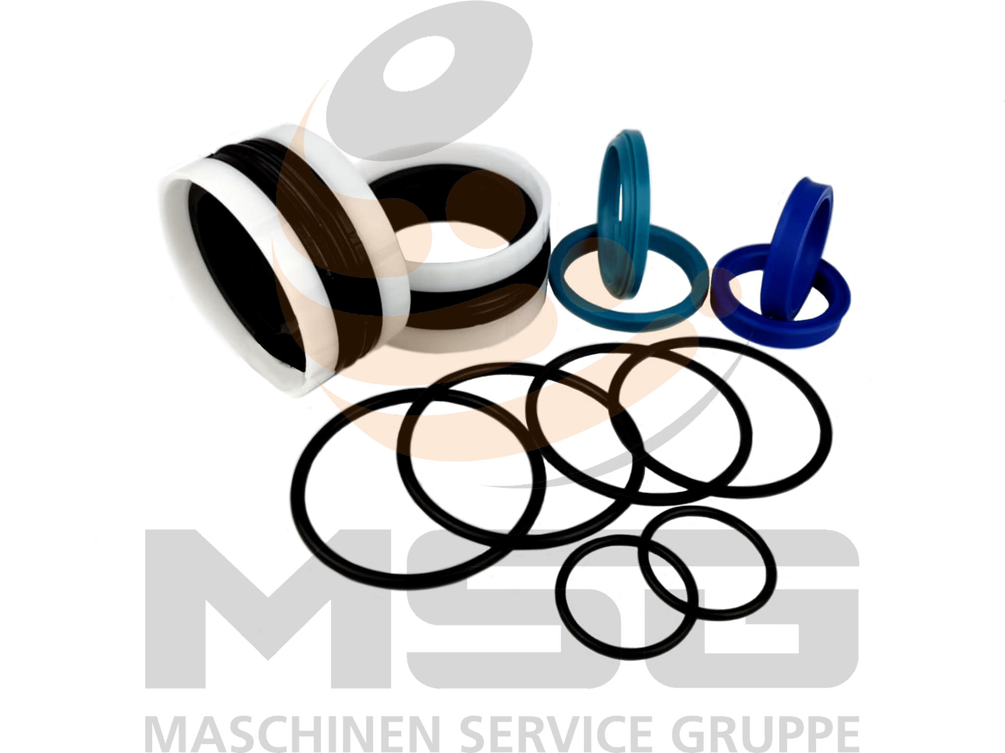 R561572210 Dichtsatz Schnellwechsler/ Zylinder Original Kubota  R065, R082,R085