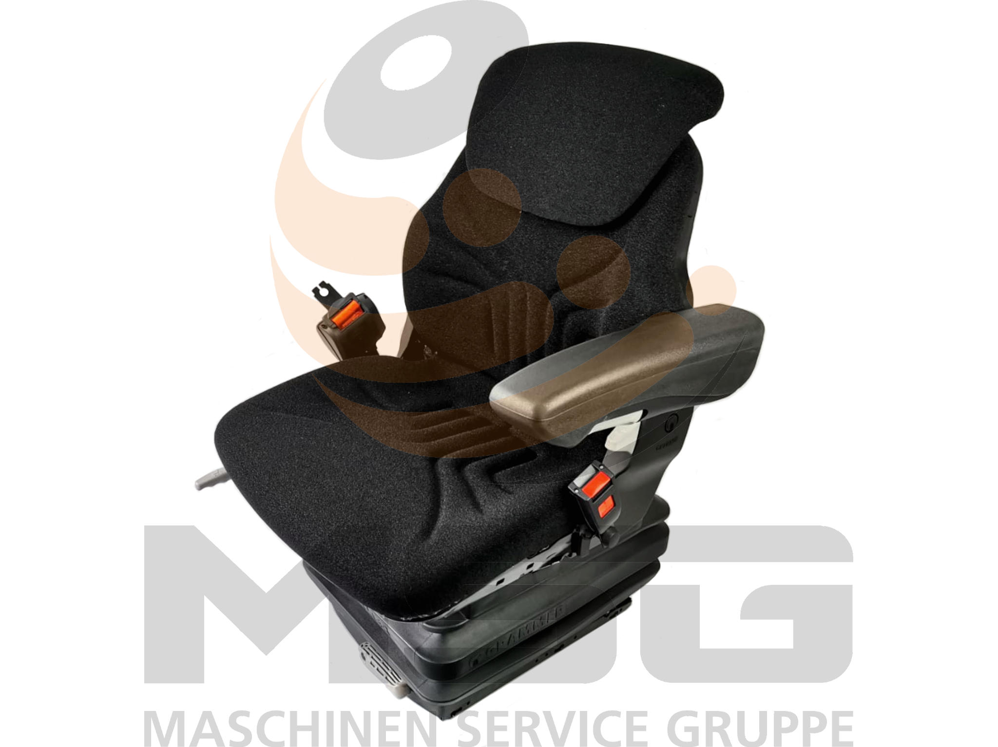 R563538000 Fahrersitz Original  für z.B. Kubota R070 und R090  Grammer MSG85/721