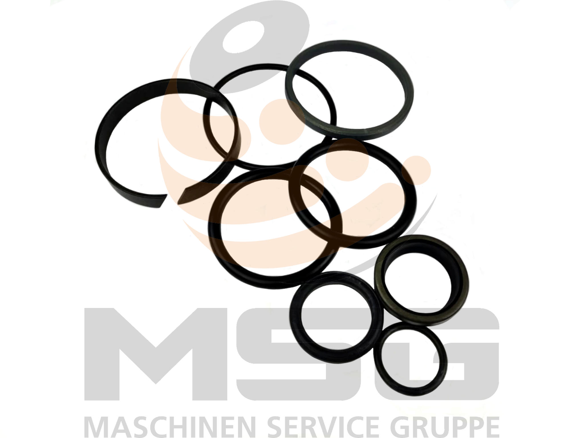 3741206 Dichtsatz Lenkzylinder Original Weycor R45E, AR70, AR80, AR82, AR86E uvm