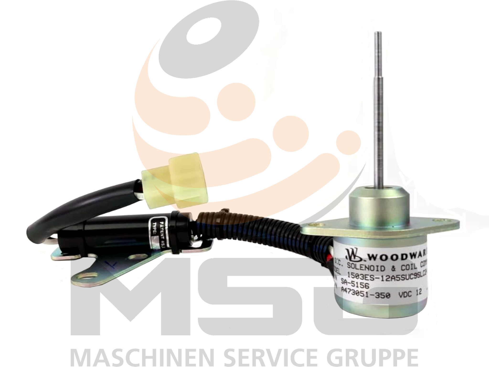 1J02260022 Original Kubota Abstellmagnet Motor für z.B. KX016-4, KX019-4 uvm.