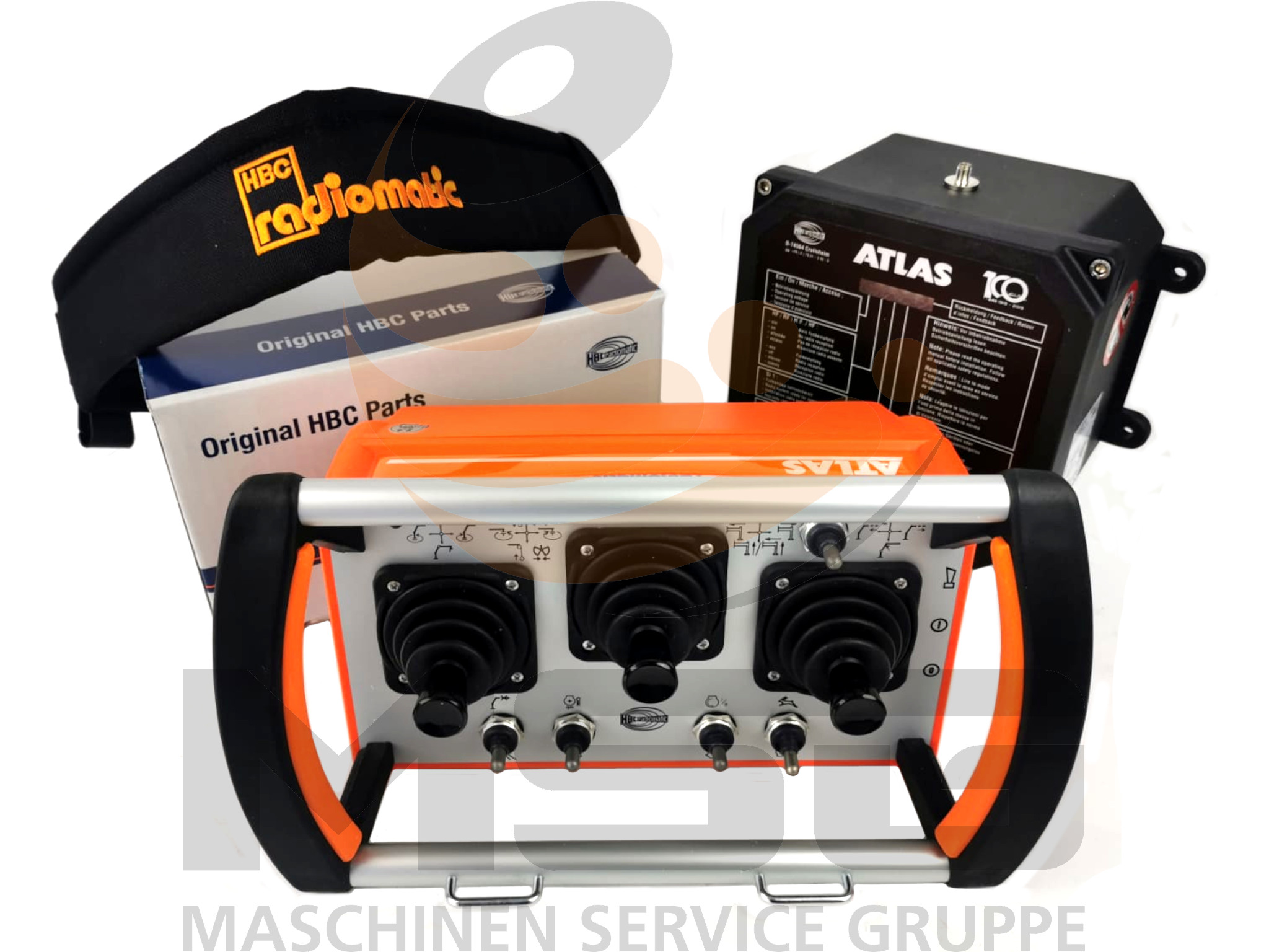 6175573 HBC Funkanlage für Atlas Krane  727 SPEC2 3 KMS  