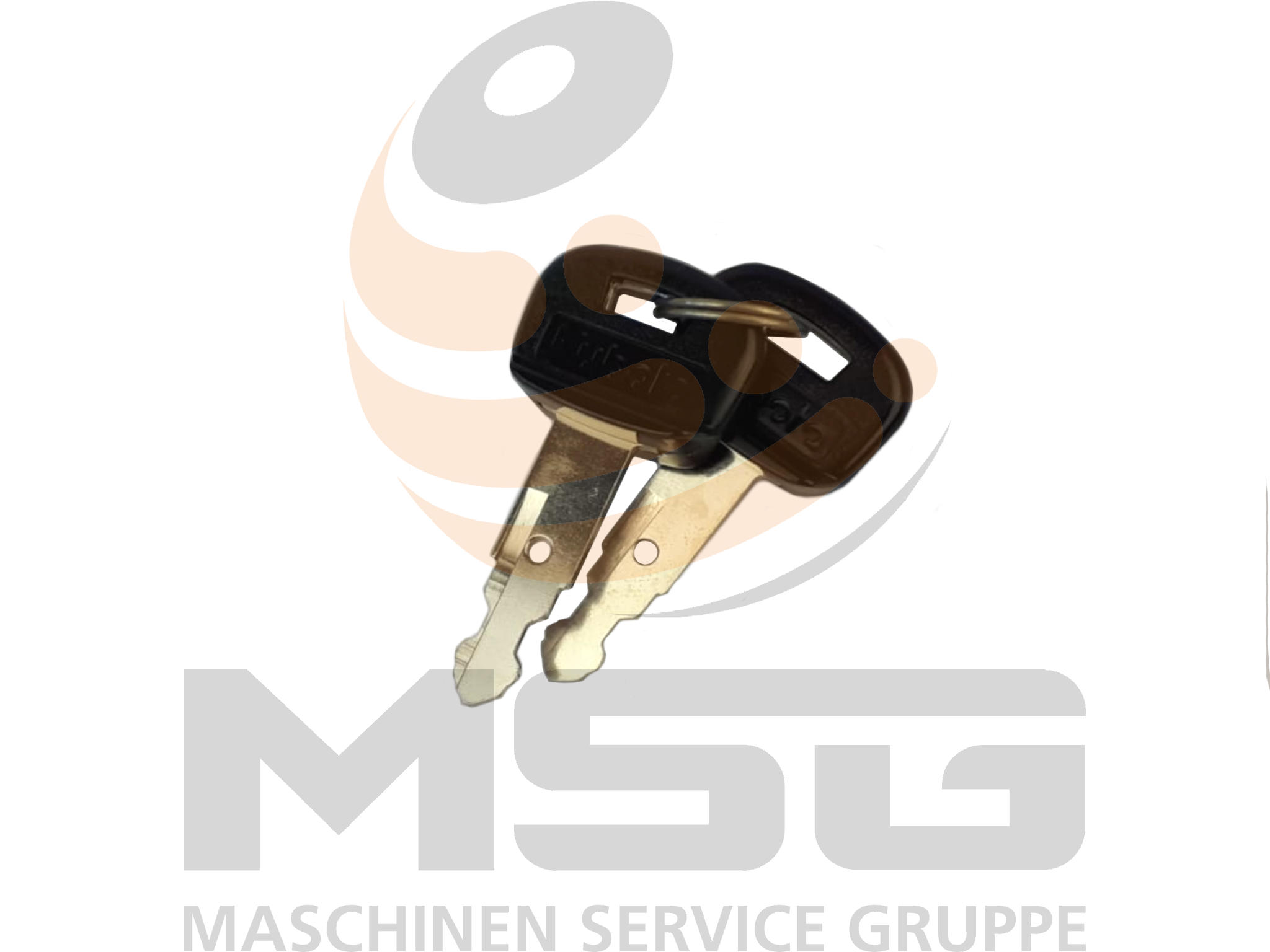 RC46153930 SCHLUESSEL (2 Stück)  Kubota 459A, Zündschlüssel ohne Wegfahrsperre