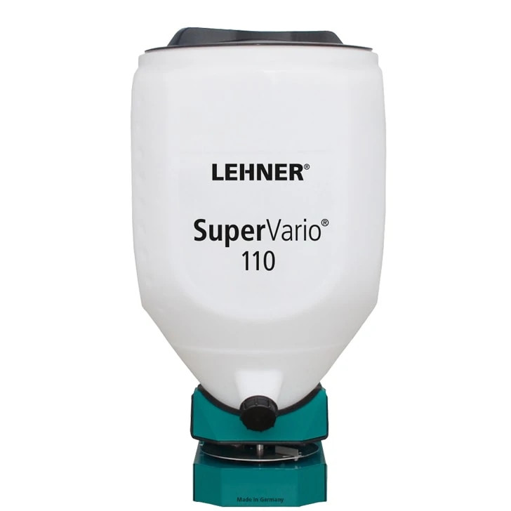 LEHNER SuperVario 110 Streuer Zwischenfrüchte, Schneckenkorn, Gräser, Granulate LEHNER SuperVario 110 Streuer Zwischenfrüchte, Schneckenkorn, Gräser, Granulate