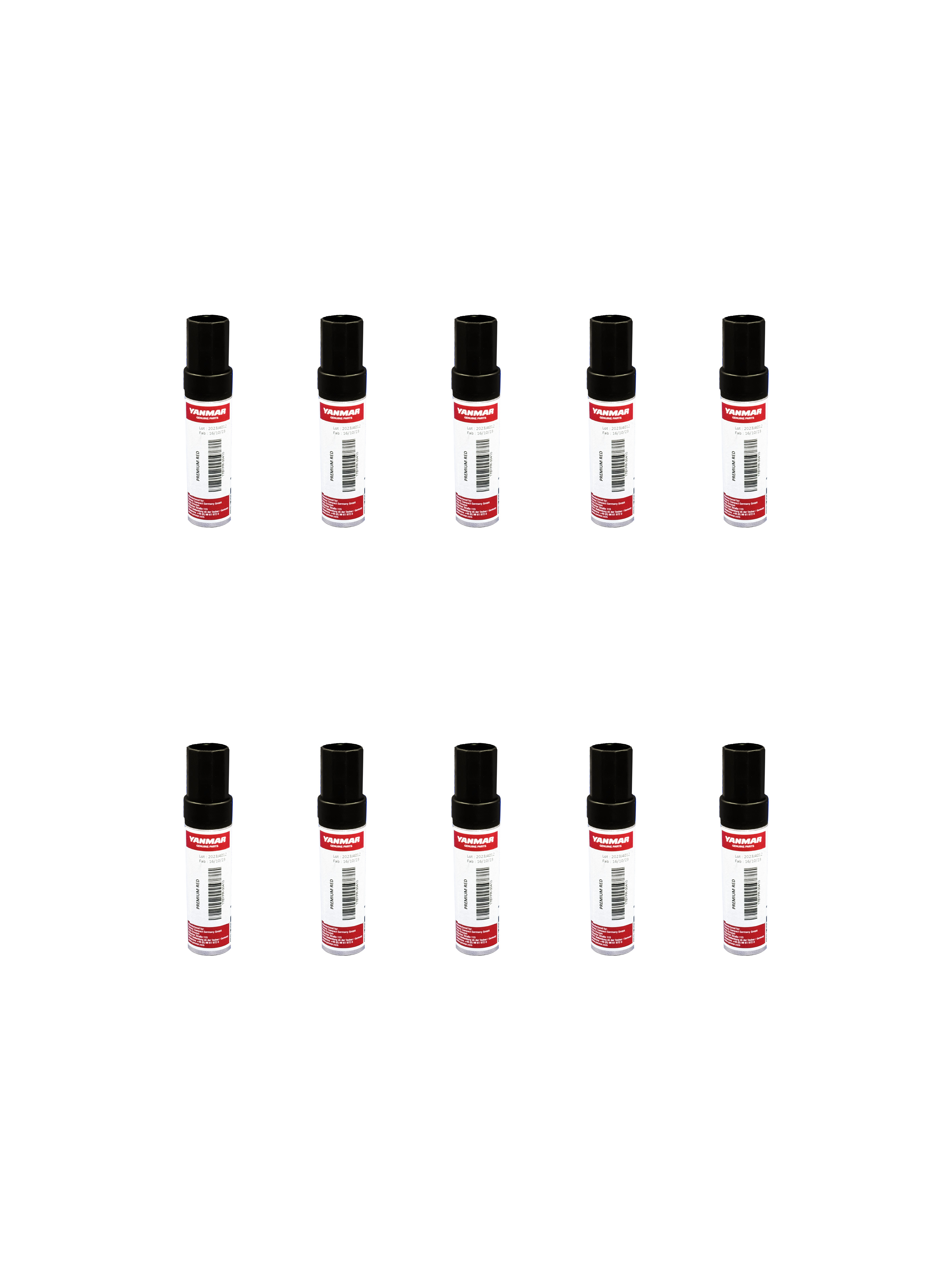 17BYPR-00420-PTO LACKSTIFT YANMAR PREMIUM ROT 10x15g