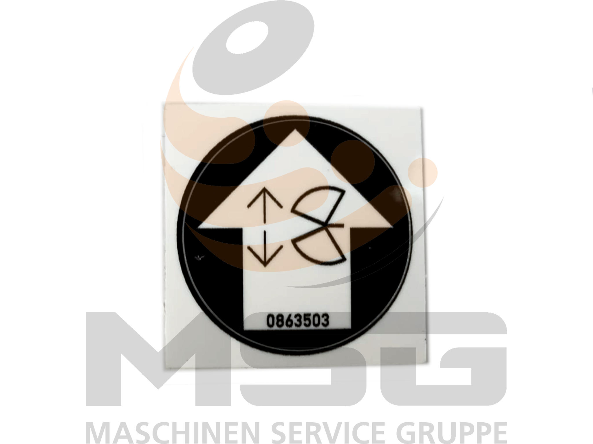 0863503 SYMBOL KUGELKNOPF GREIFER AUF
