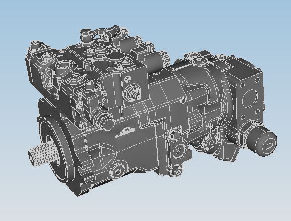 8040653 ÖLDRUCKPUMPE KPL 12V SAE4