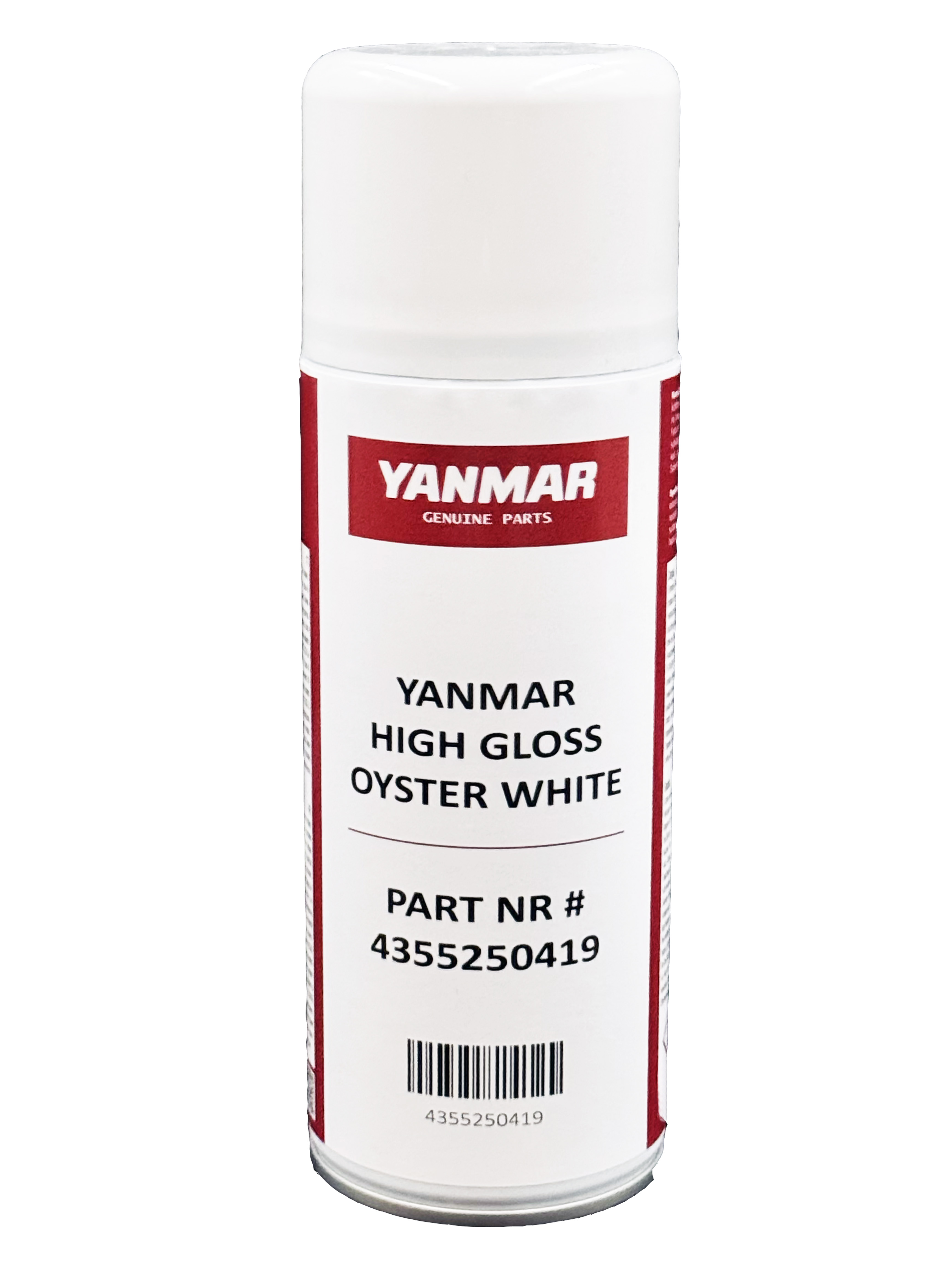 4355250419 SPRAY 400ML  RAL1013 LACKHARZ HOCHGLANZ UN1950 