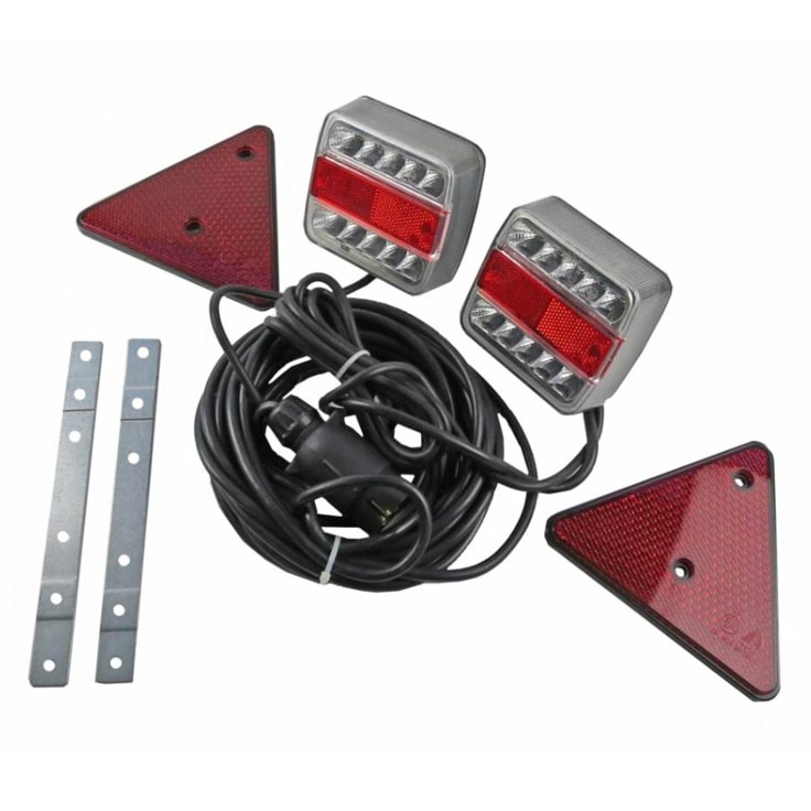 LED-Beleuchtungssatz magnetisch mit Rückleuchtenhalter LED-Beleuchtungssatz magnetisch mit Rückleuchtenhalter
