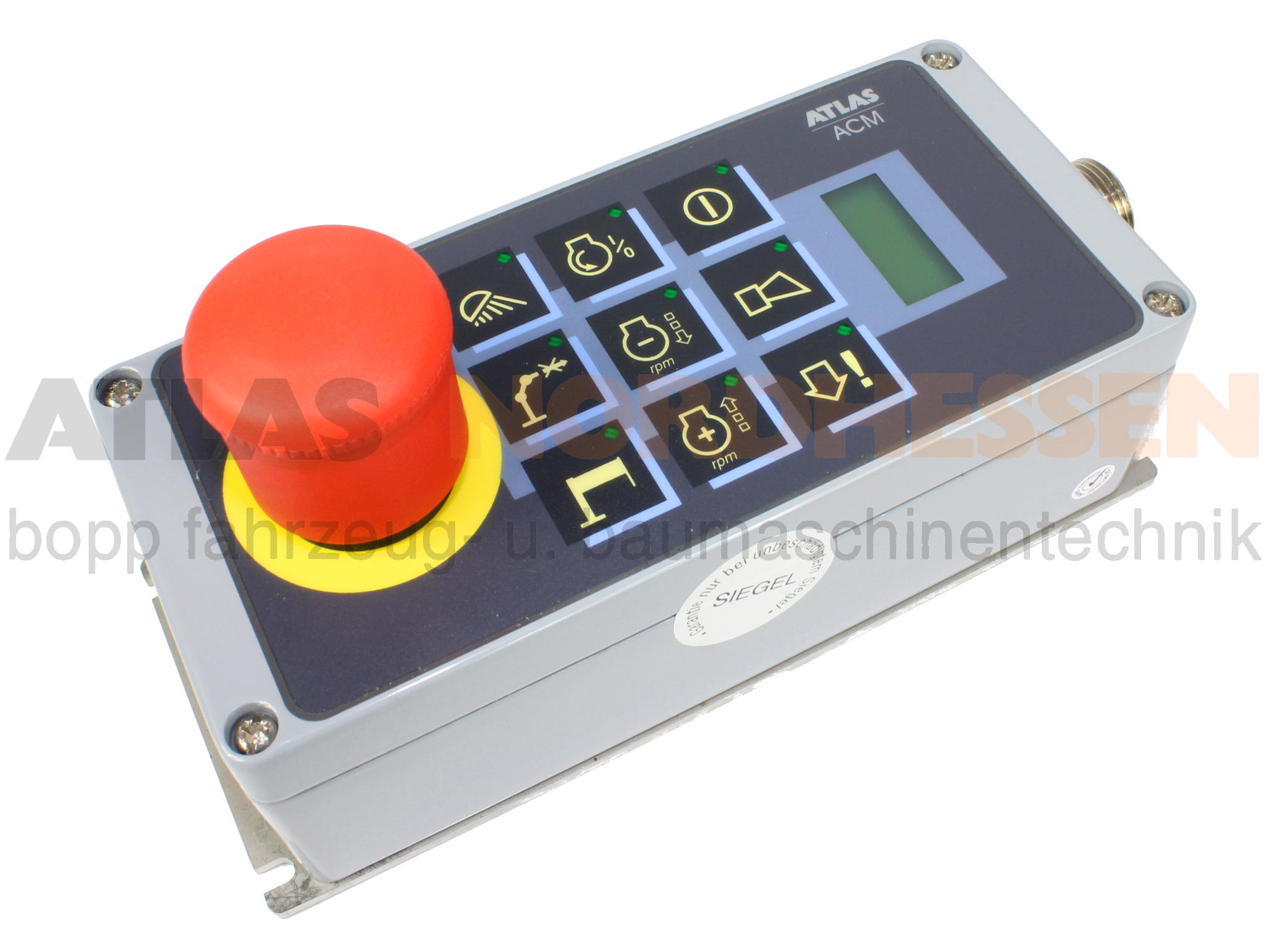 6036850 BEDIENPULT ACM 2001 WAAGERECHT für Atlas Krane ersetzt durch 6187652