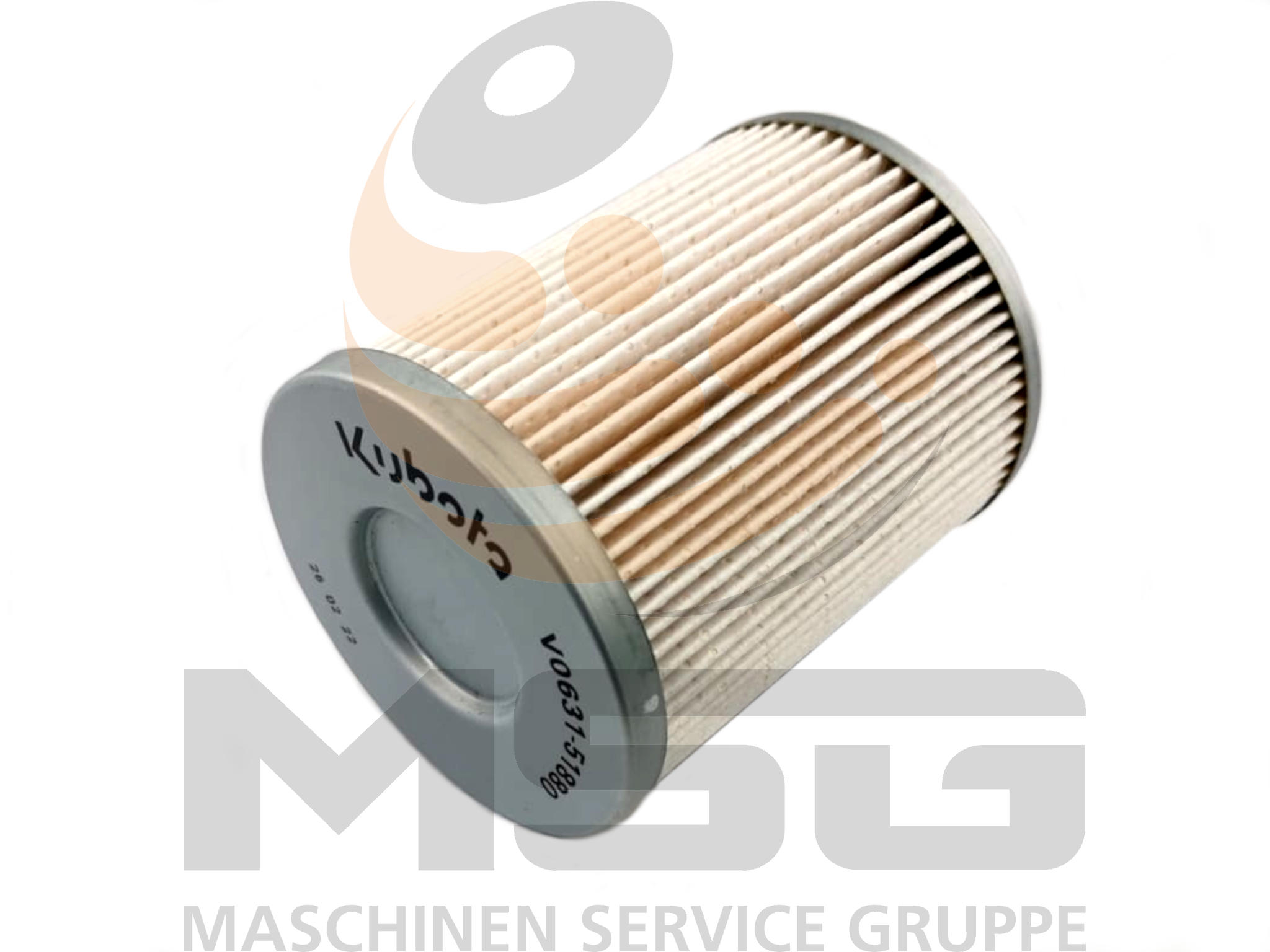V063151880 Kraftstofffilter Original Kubota für z.B. KX042-4a, KX080-4A2, U50-5