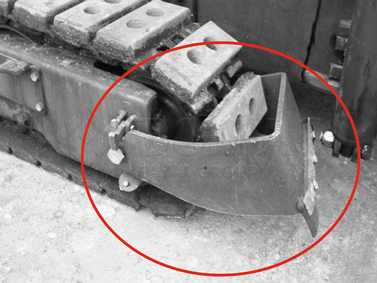 83701168 PO114-Abweiser Kettenfahrwerk