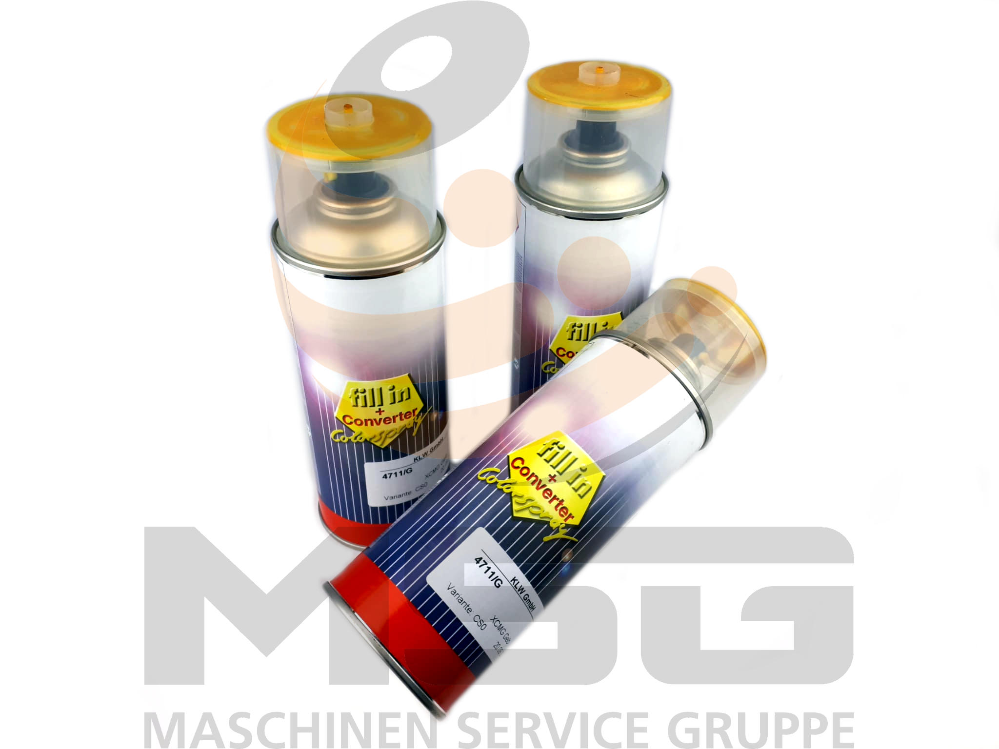 822735903 Spraydose XCMG gelb 