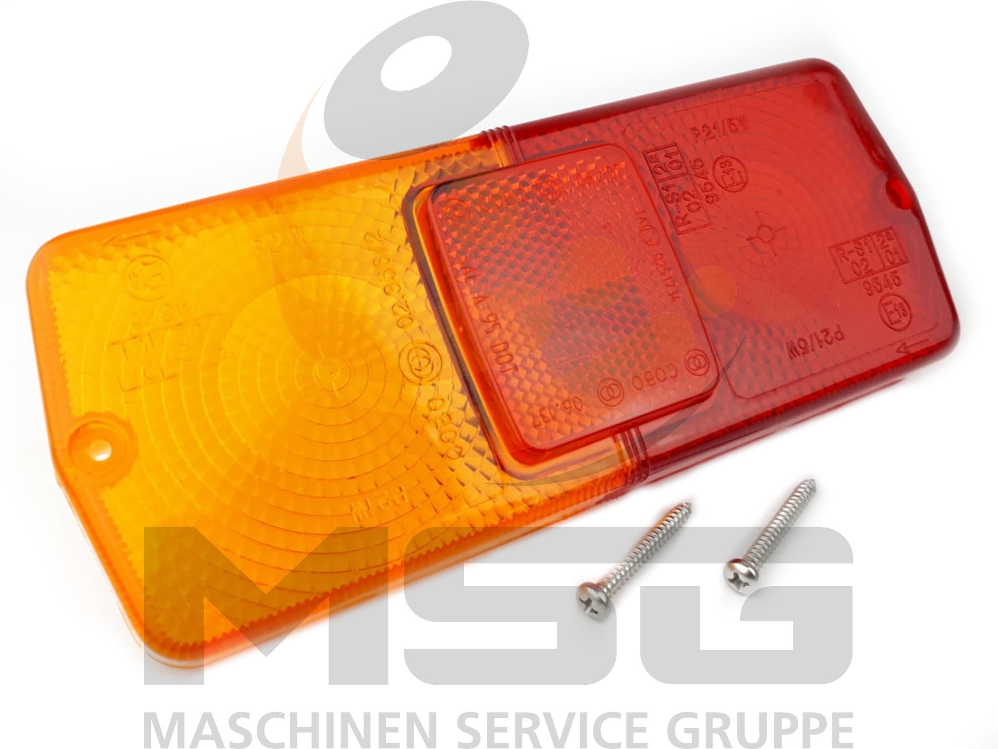 2907011 Glas für Rückleuchte Atlas Radlader Cobo 02.356/1  2907011 Glas für Rückleuchte Atlas Radlader Cobo 02.356/1