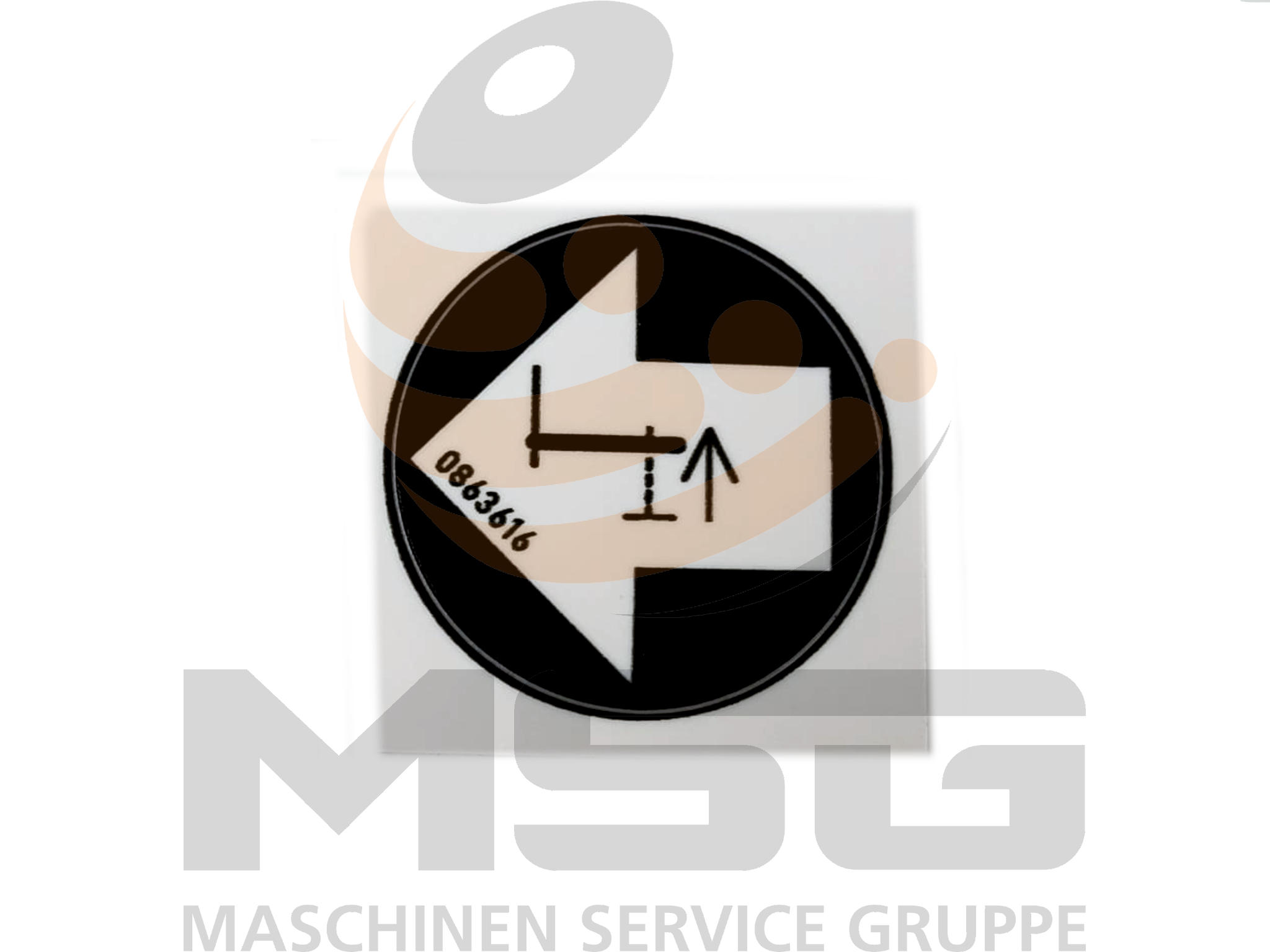 0863616 SYMBOL KUGELKNOPF ABST HEBEN 