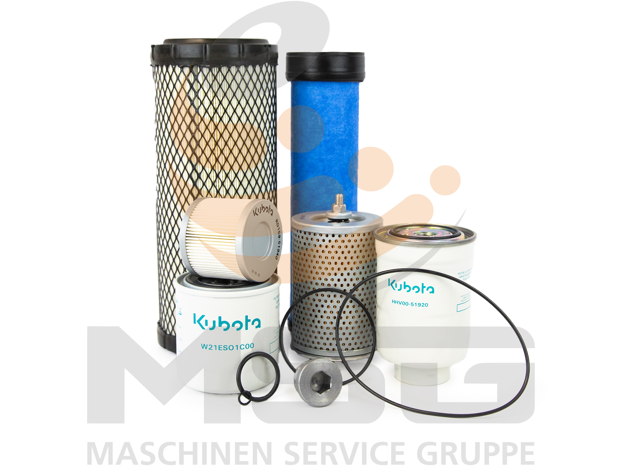 W21CK10259 Original Kubota Wartungssatz für R070 500H