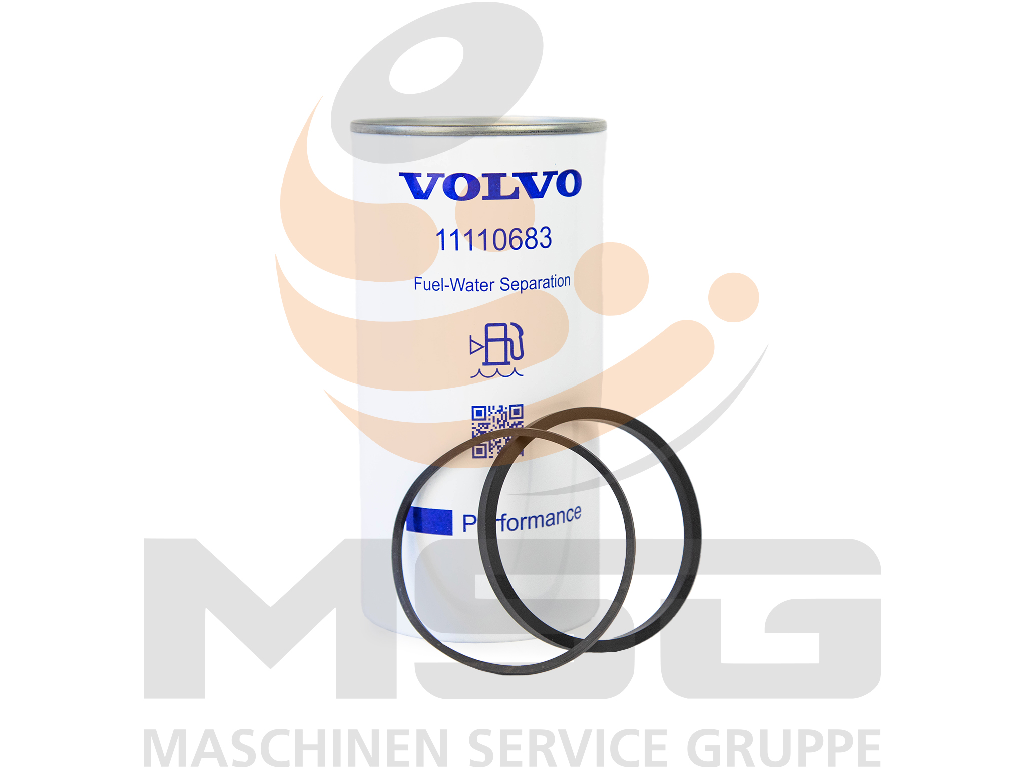 11110683 Original Volvo Penta Kraftstofffilter, Wasserabscheider 