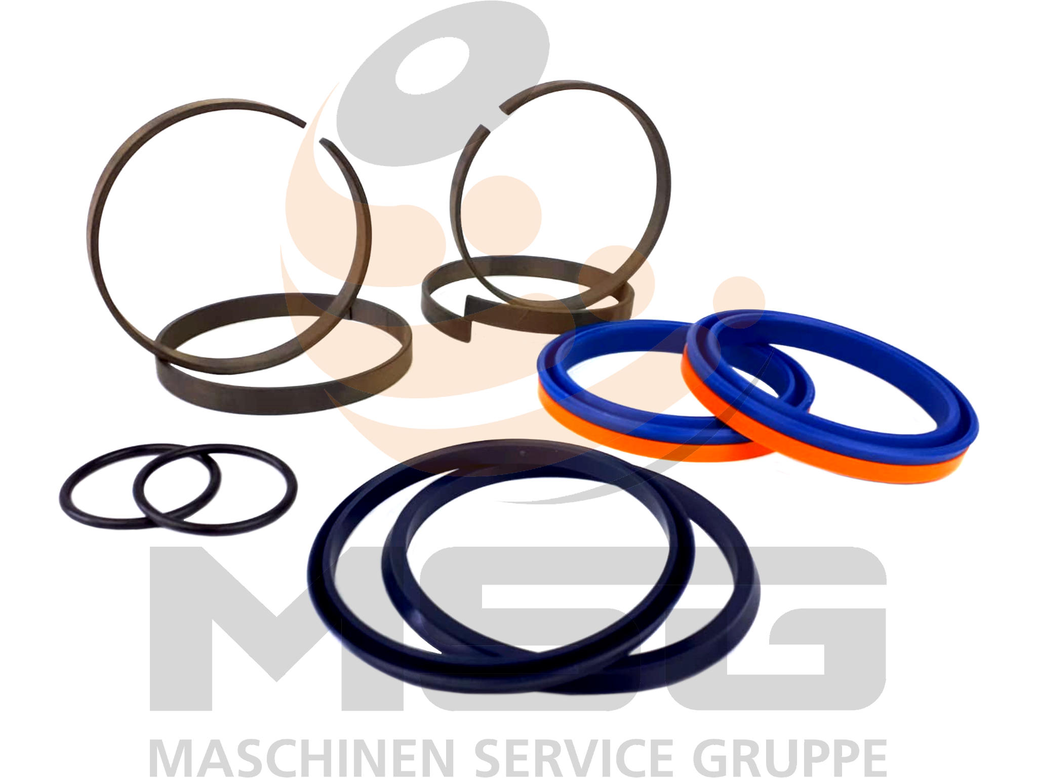 3080228 Dichtsatz für Schwenkwerk Atlas Kran, Dichtsatz Schwenkzylinderrohre