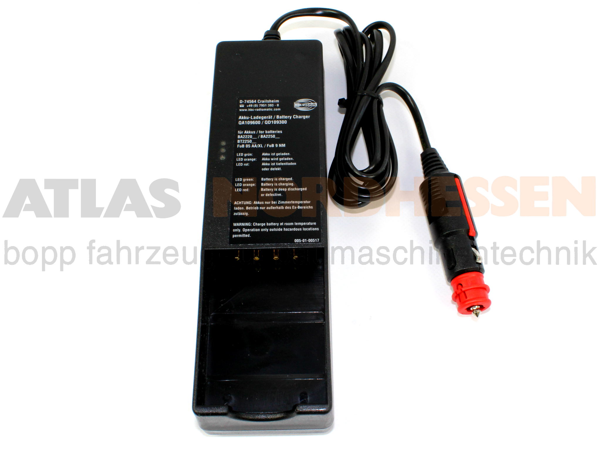 6117710 STECKERLADEGRAET     12-32V 