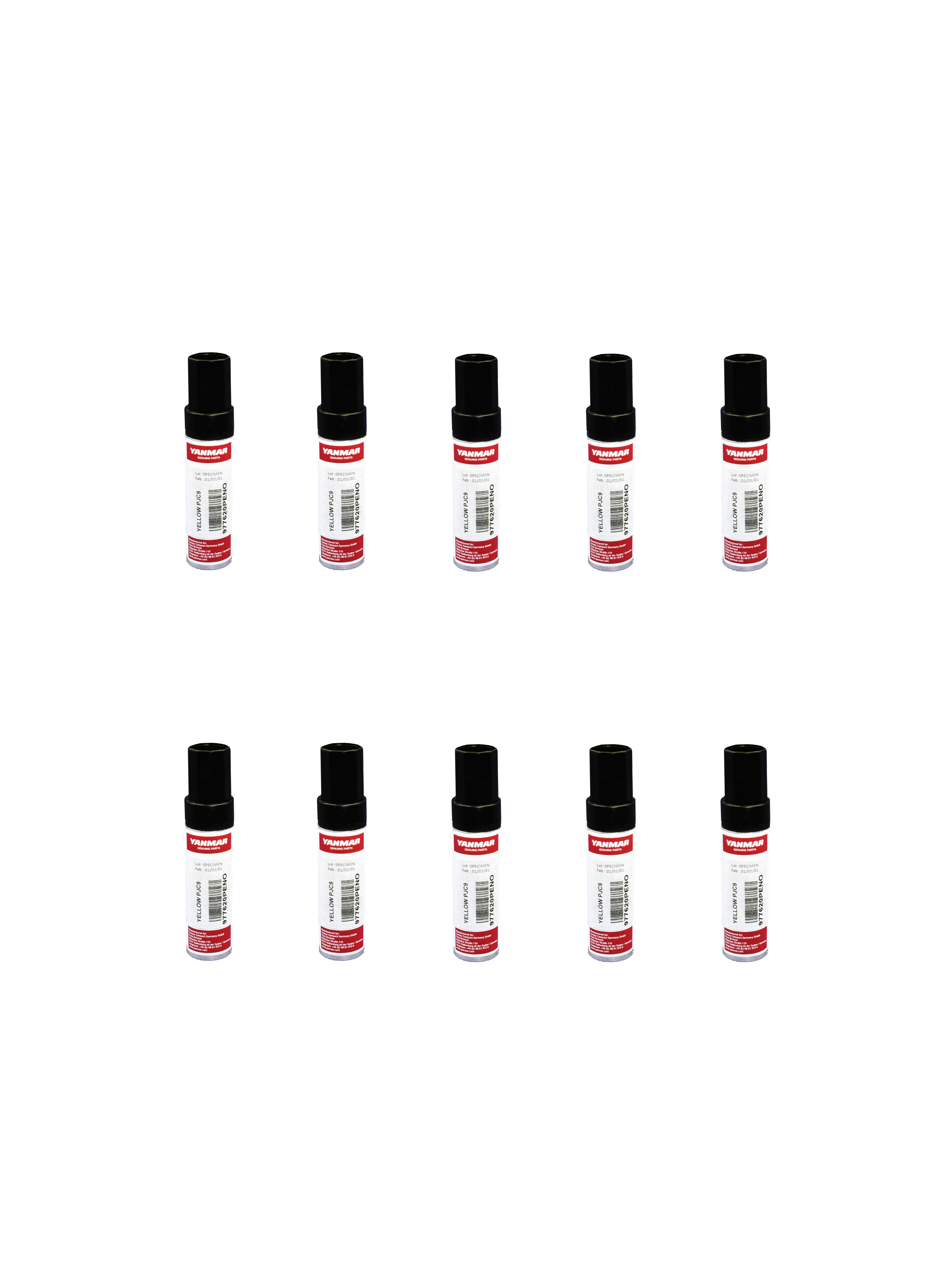 977620PENX10 PEN PJC9 YELLOW 10x15g