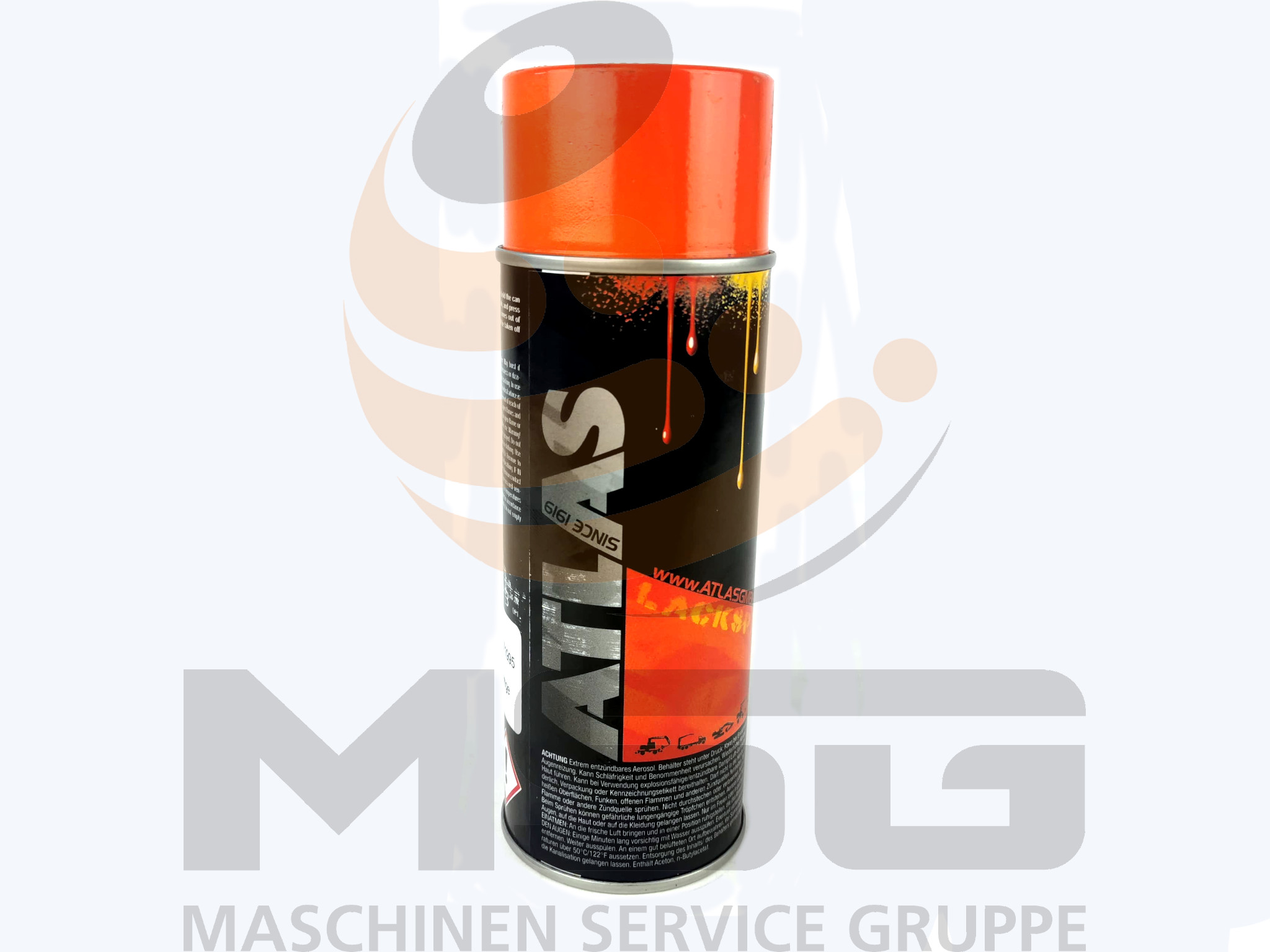 0371995 Original Atlas Orange Farbe Spraydose