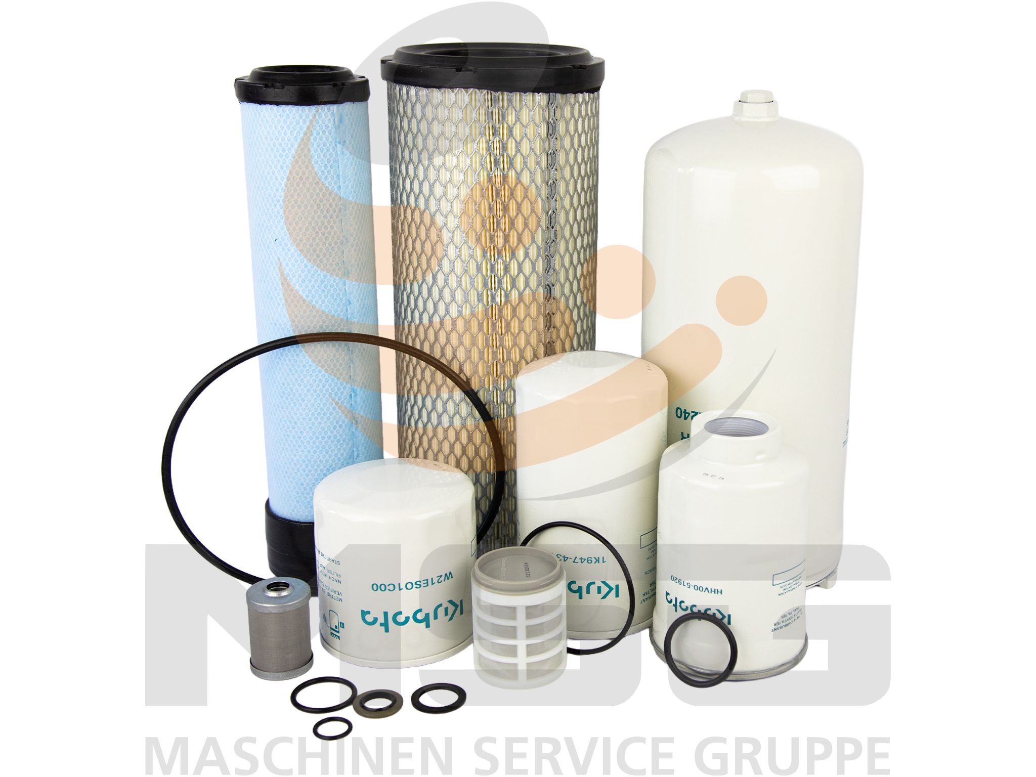 W21CK10200 Original Kubota Service Kit, 500h für KX080-4