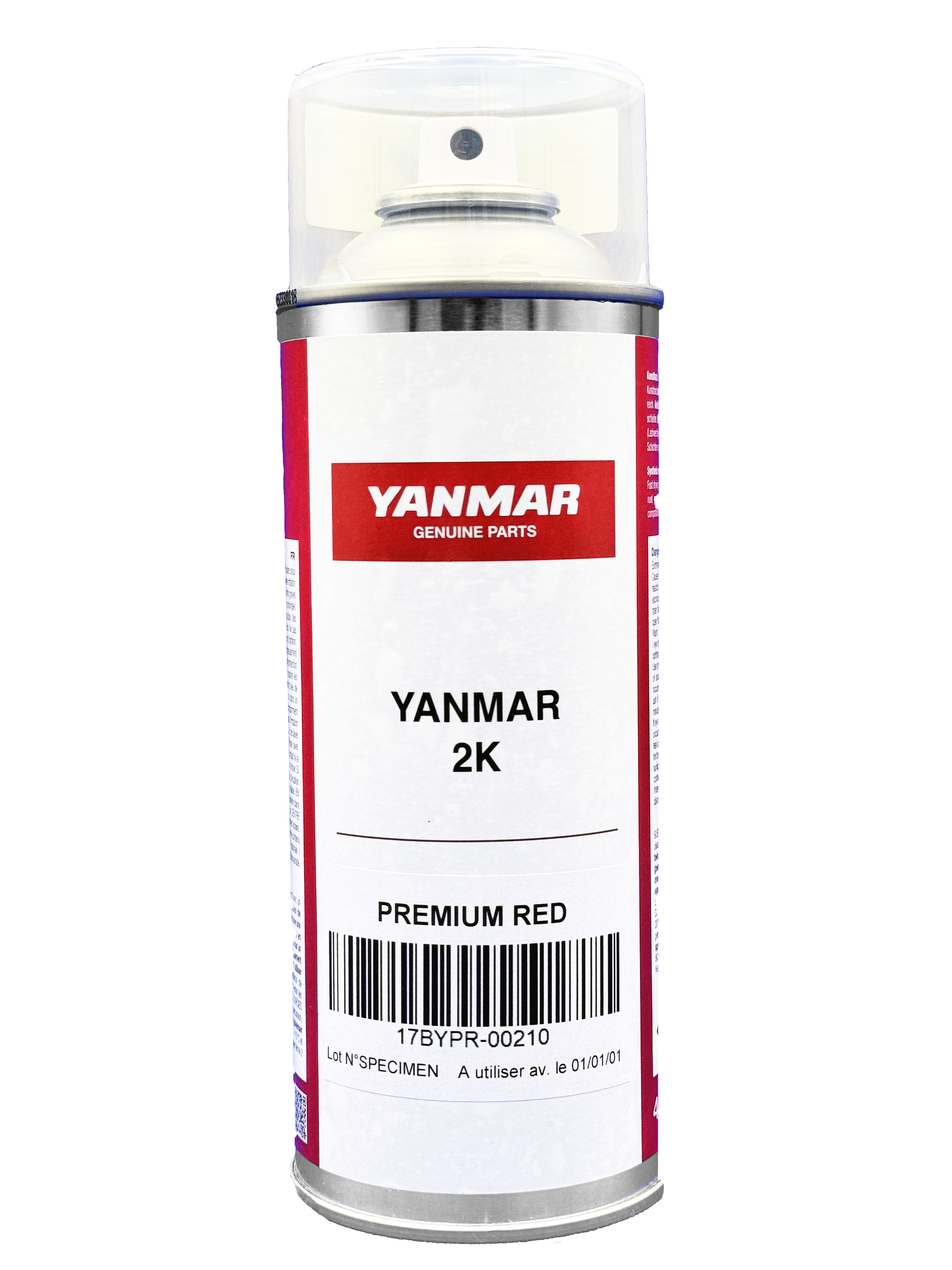 17BYPR-00210 SPRAY 2K YANMAR PREMIUM ROT 0,4L UN1950