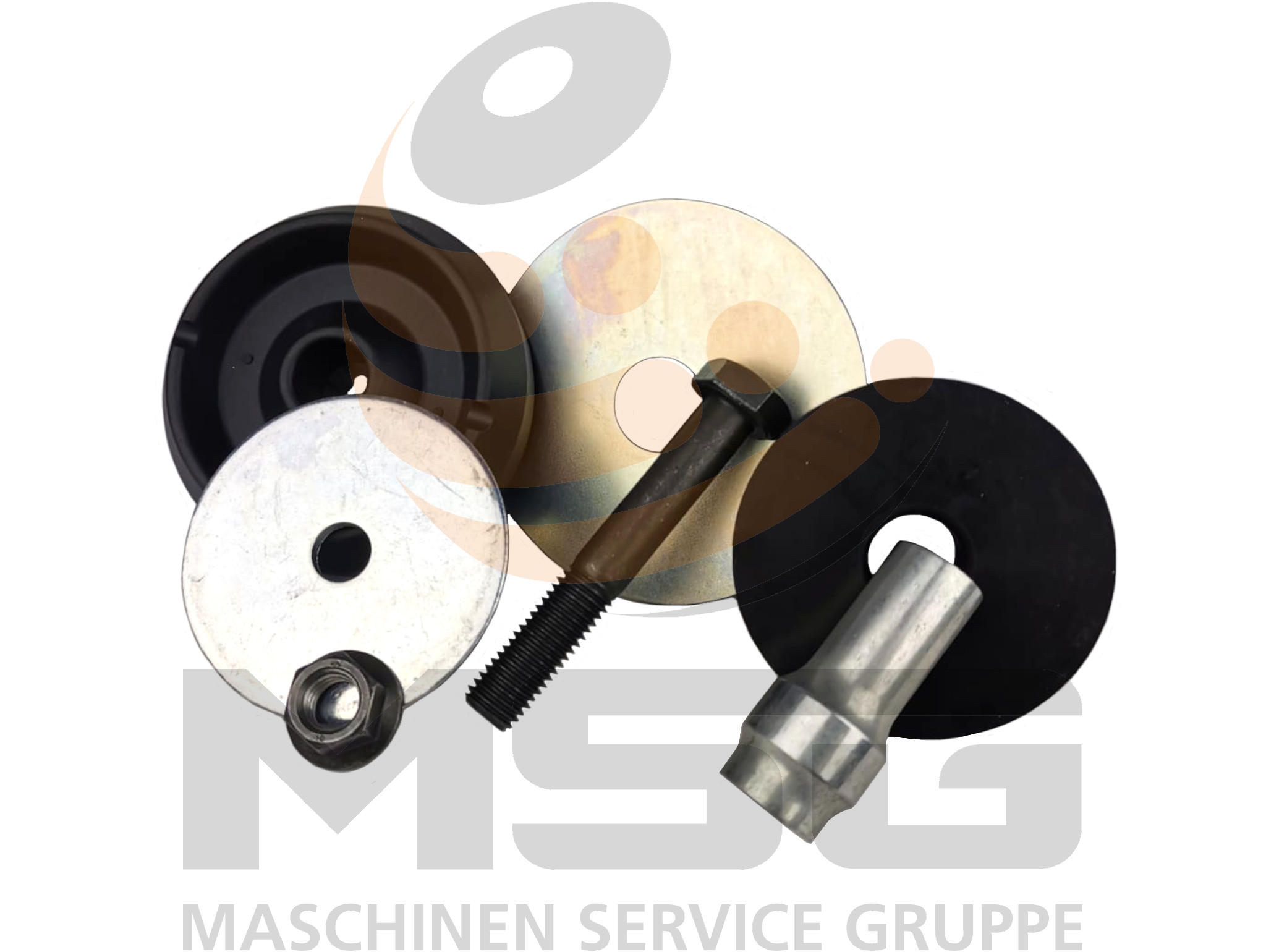 8019002 Motorlager (GUMMIELEMENT-SATZ) Original Weycor für PFE203, PFE204 uvm.