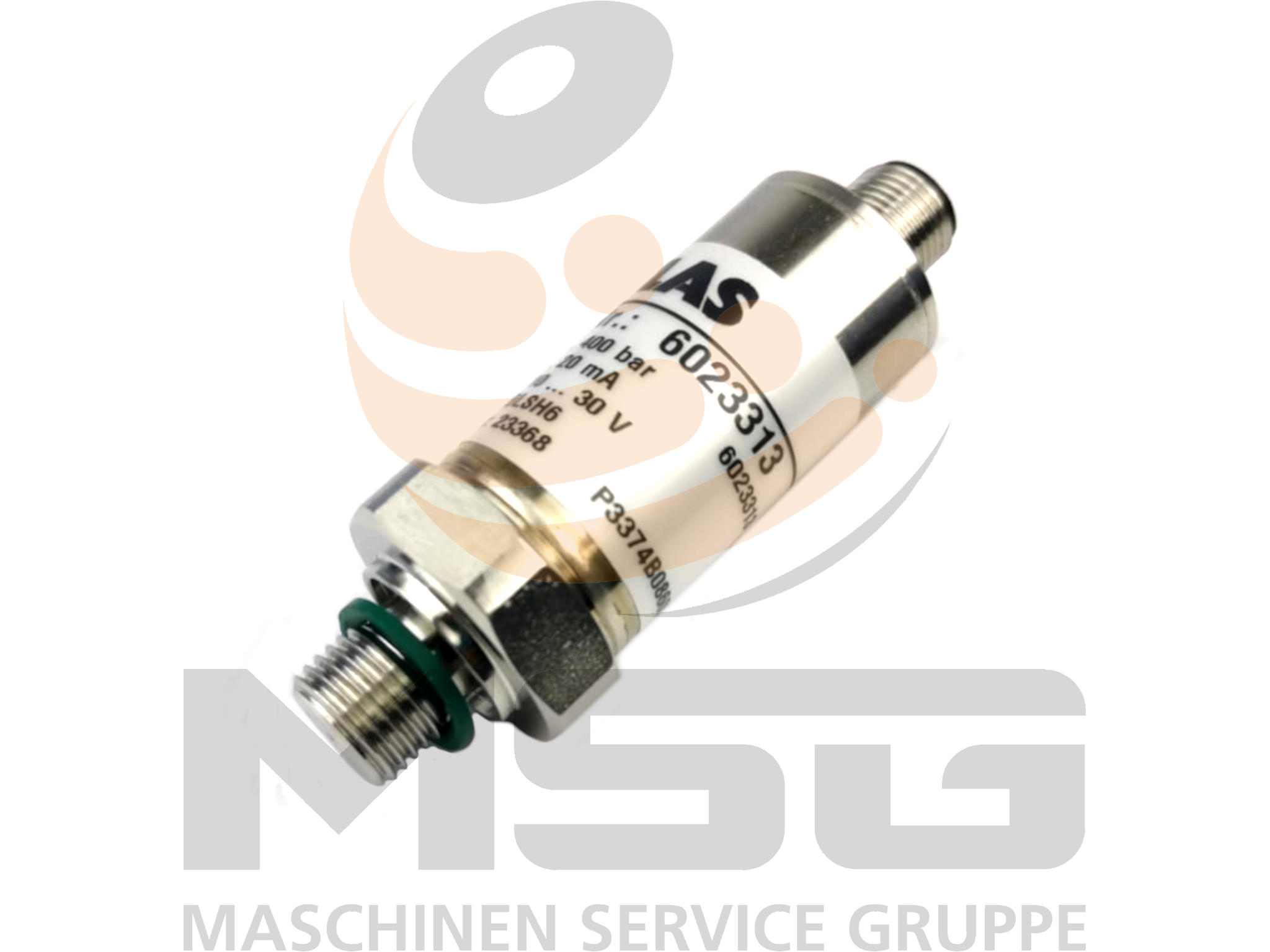 6023313 Drucksensor 0-400bar Original  für diverse Atlas Maschinen P3374B086008